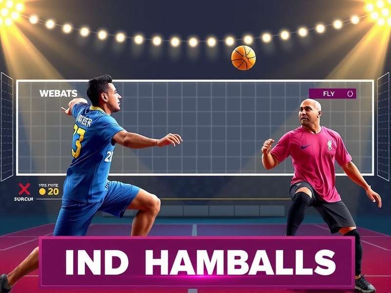 Indian Handball Ace Gameplay